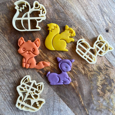 3D-Knetausstecher-Sets