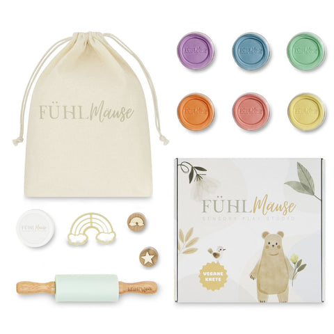 Fühlmäuse Knetset - Regenbogen