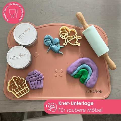 2x Tischset | Knet-Unterlage