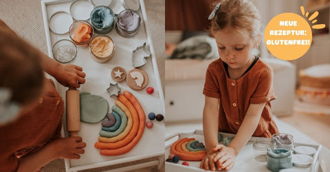 Monatelanger Knetspaß mit Fühlmäuse