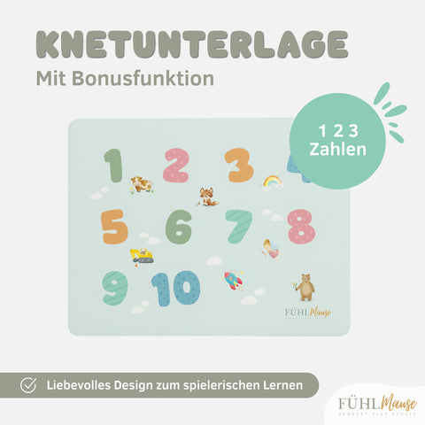 Tischunterlage - Zahlen