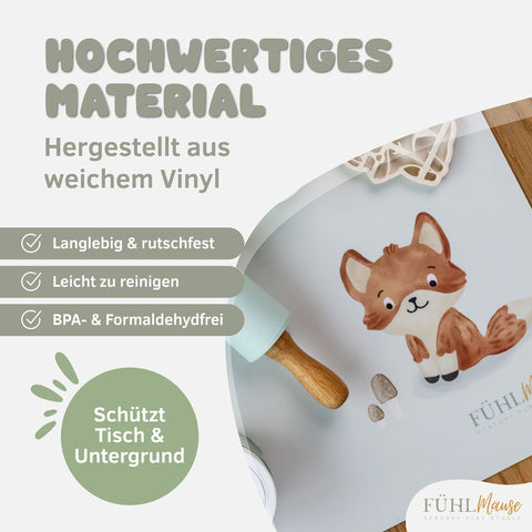 Tischunterlage - Waldtiere