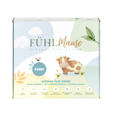 Fühlmäuse Knetset - Themenbox