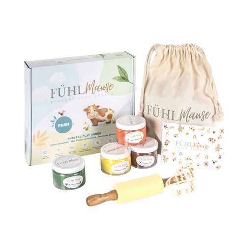 Fühlmäuse Knetset - Themenbox