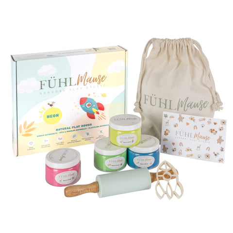 Fühlmäuse Knetset - Themenbox