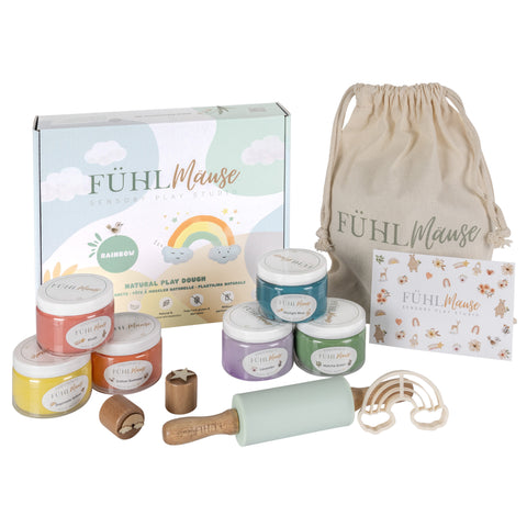 Fühlmäuse Knetset - Themenbox