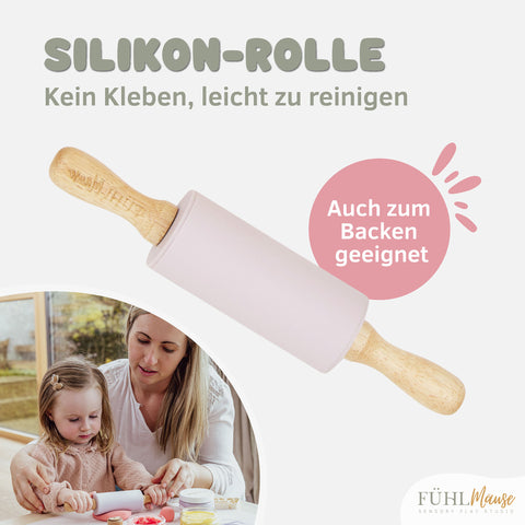 Knetrolle in vielen Farben