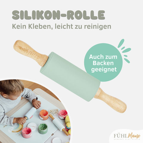 Knetrolle in vielen Farben